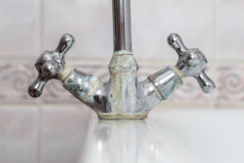 Corroded Faucet